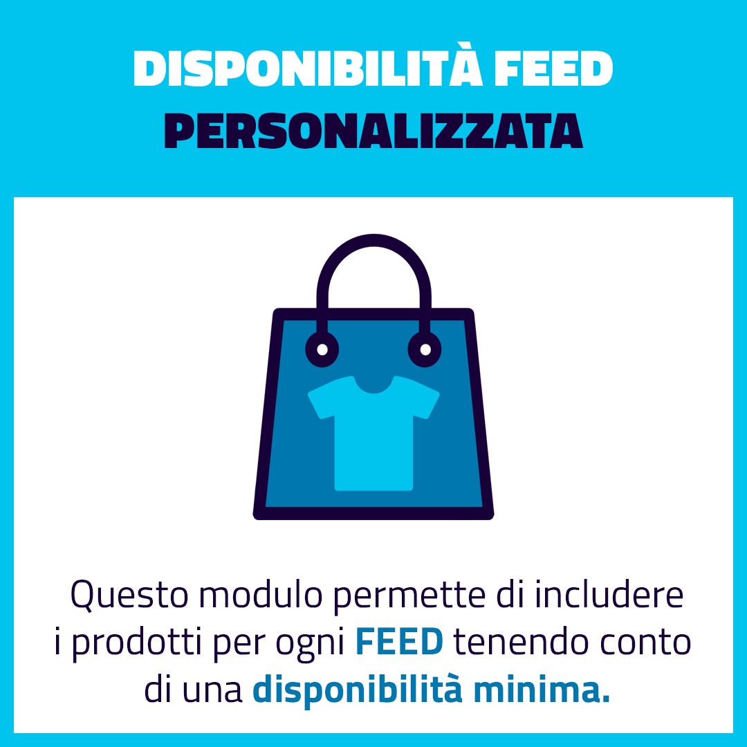 Disponibilità Feed personalizzata